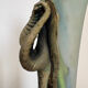 Large sculptural Brutalist vase – Florea SILVIU – 41 cm