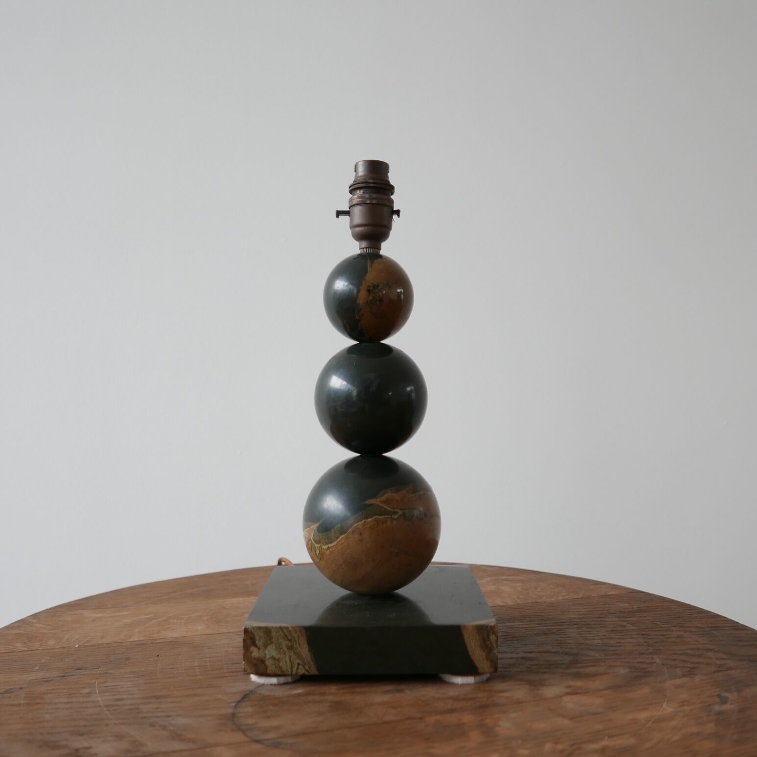 Marble table lamp