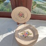 12 flat plates Digoin