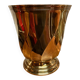 Christofle champagne bucket, gilded metal, twisted model.