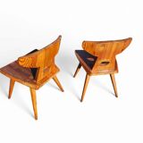 Set of two chairs by Jacob Kielland-Brandt for I. Christiansen, 1960s