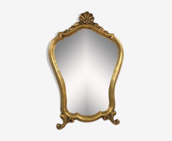 Miroir style baroque doré