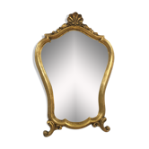 Miroir style baroque doré