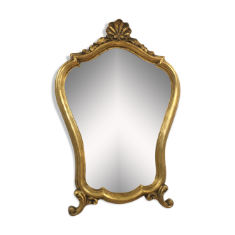 Mirror gilded baroque style