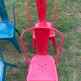 Set of 6 Tolix chairs