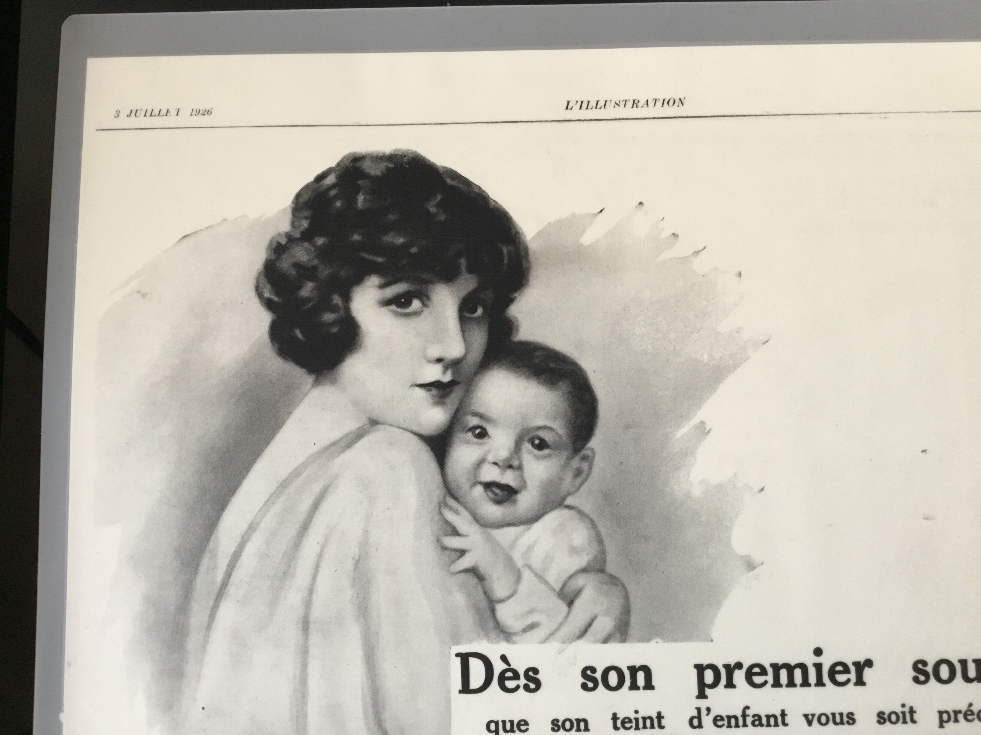 Vintage advertising to be framed