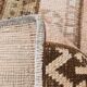 Pale Red Brown Hallway Vintage Runner Rug, 63x356Cm