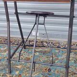 Architect's desk with integrated stool