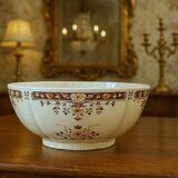 Antique Longchamp earthenware salad bowl