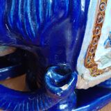 Pair of 20th century ceramic elephant stools