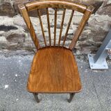 set of 4 Viennese chairs Curved wood Restaurant Paris bistro Fischel Baumann fanett Nr 12 years