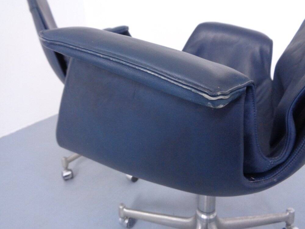 Model 6727 Bird Chairs by Preben Fabricius & Jørgen Kastholm for Kill International, 1960s, Set of 3
