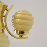 Art deco chandelier Czechoslovakia 1930's