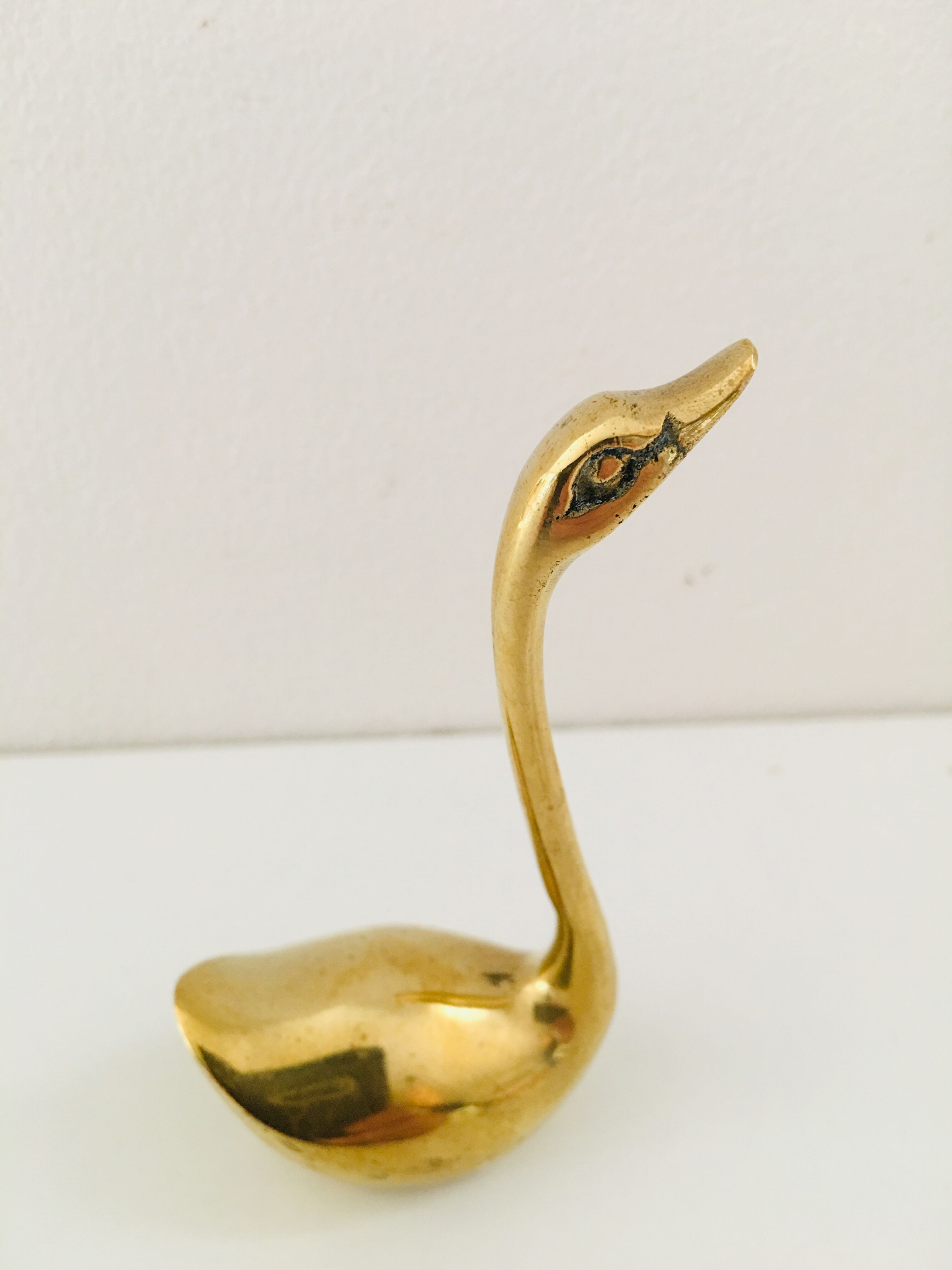 Vintage brass swan lot