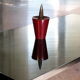 Nanda Vigo design in years '70 low mirror table "four corners" by Driade Italy