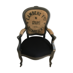 Fauteuil style industriel