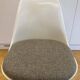 Saarinen marble table Edition Knoll and its 4 tulip chairs (set of 5)