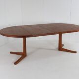 McIntosh round extendable dining table 2x 'Crieff' - mid-century modern style