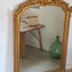 Former mirror gilded with pediment - 153 x 101 - Style Napoleon III