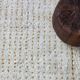 White carpet with yellow dots - 276 x 211 cm