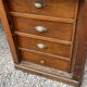 Minister's desk in oak