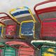 Suite de 8 chaises tolix dépareillées
