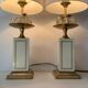 Le Dauphin Pair of Frugiere Lamps 1960-1970 Fruit Crystal Hollywood Re
