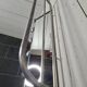 Coat rack with aluminum hat rack