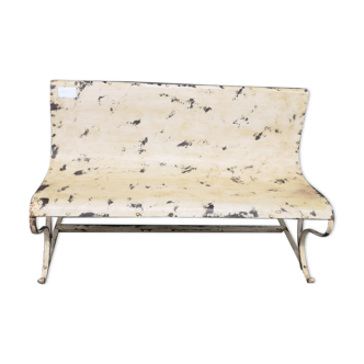 Iron bench