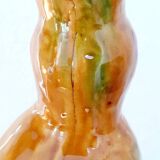 Vintage ceramic parrot lamp