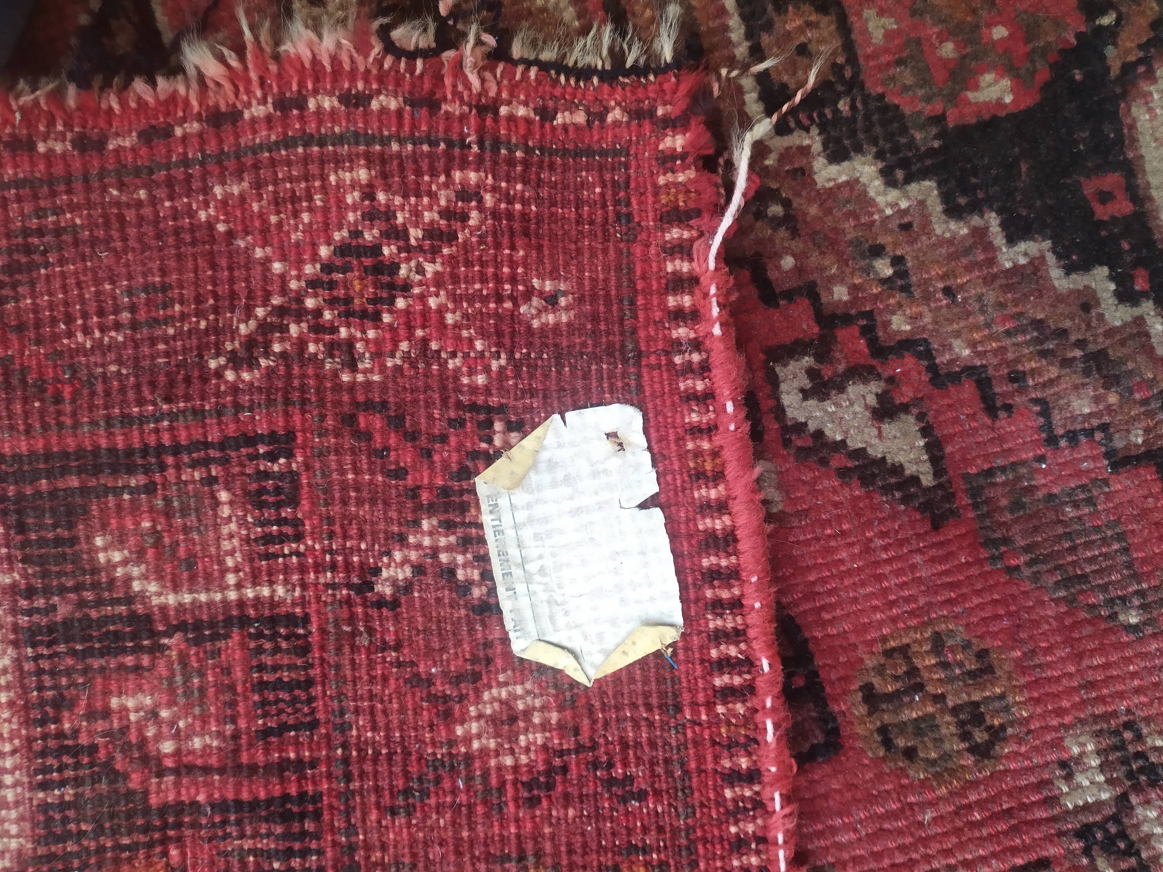 Handmade wool carpet