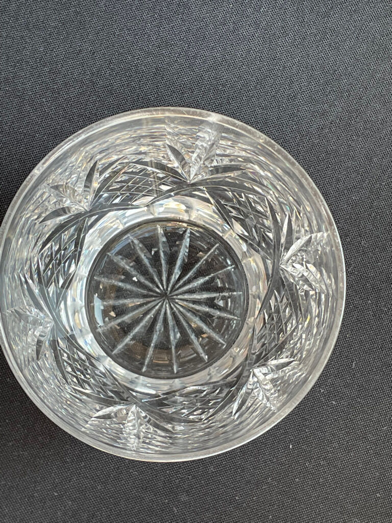 Whiskey glasses - hand-cut crystal