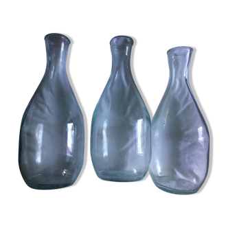 Lot de 3 carafes d'eau