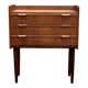 Danish vintage teak chest of drawers / nightstand, Mid century modern 1960