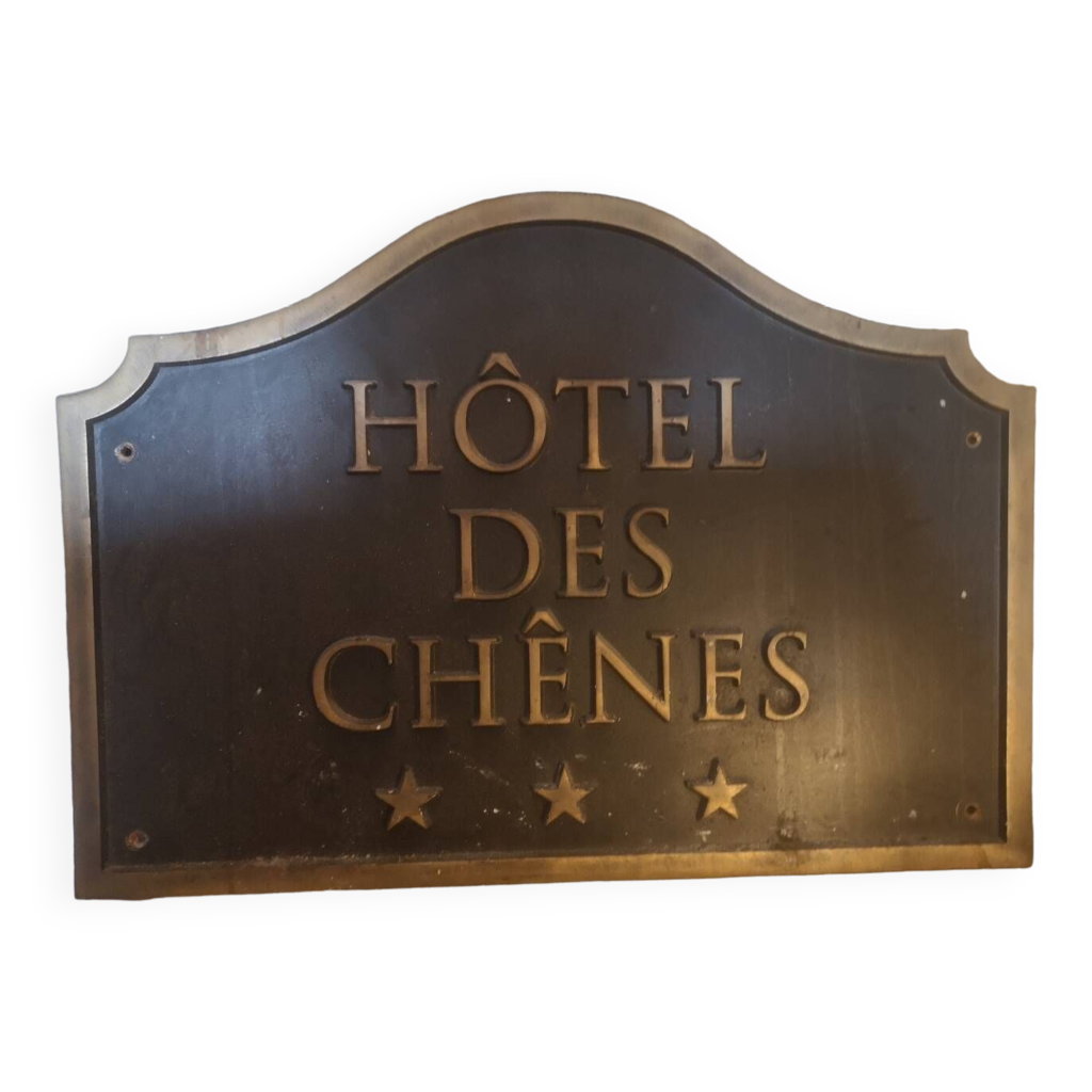Plaque en fonte Selency