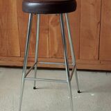 High leatherette stool