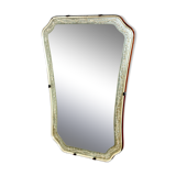 Miroir en orme, Suède, 1950, 50x70cm