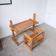 Bureau et chaise enfant pin Bauhaus