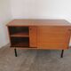 Buffet portes coulissantes en teck de Gunther Renkel pour Rego