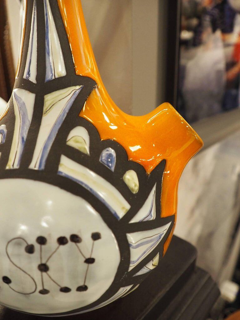 Roger Capron ceramic bottle