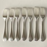 Silver-plated forks