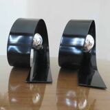 Pair of "looping" lamps massive edition 1990