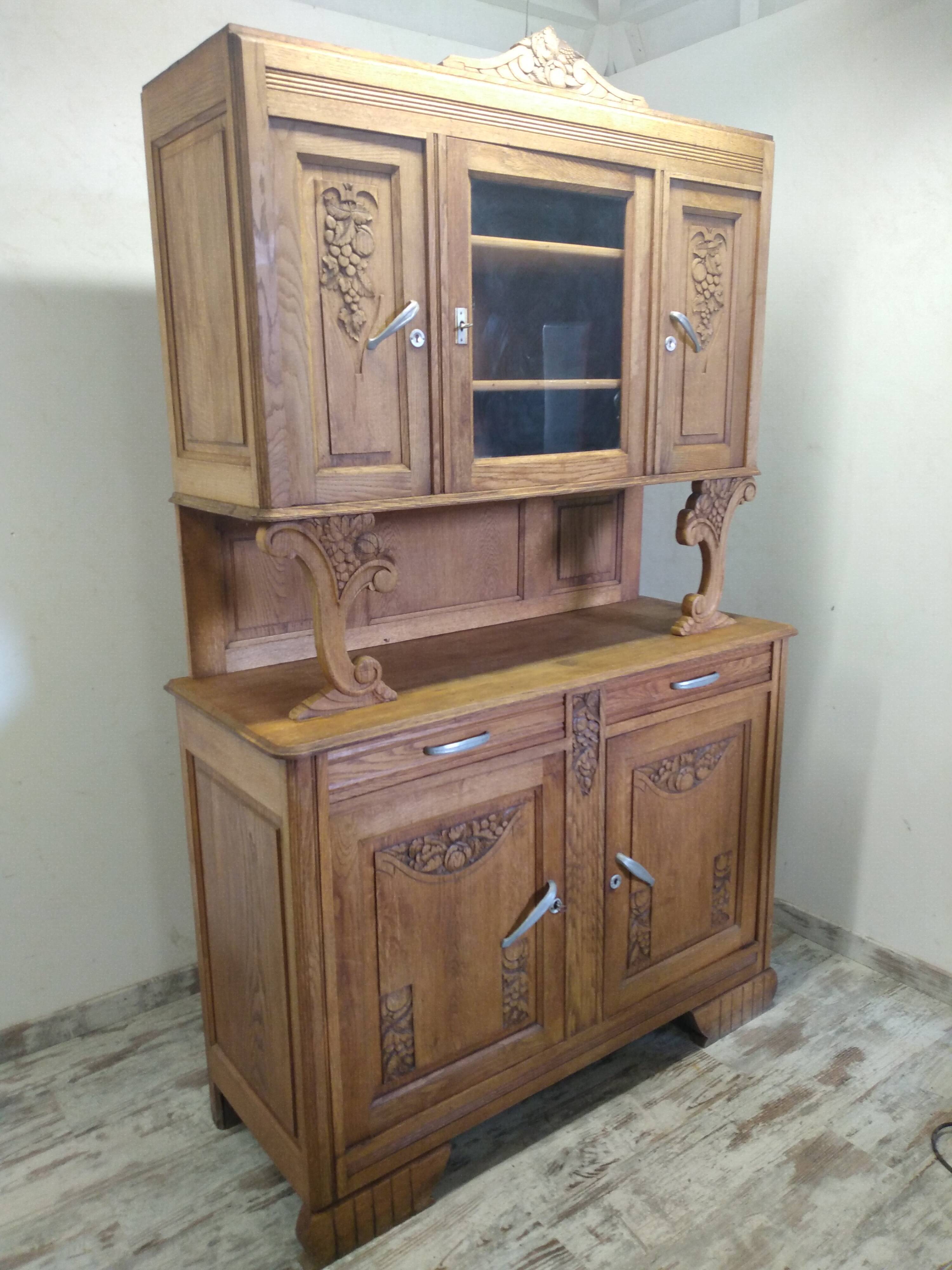 Buffet vaisselier art deco