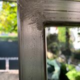 Double-sided workshop mirror on wheels 104x53 cm