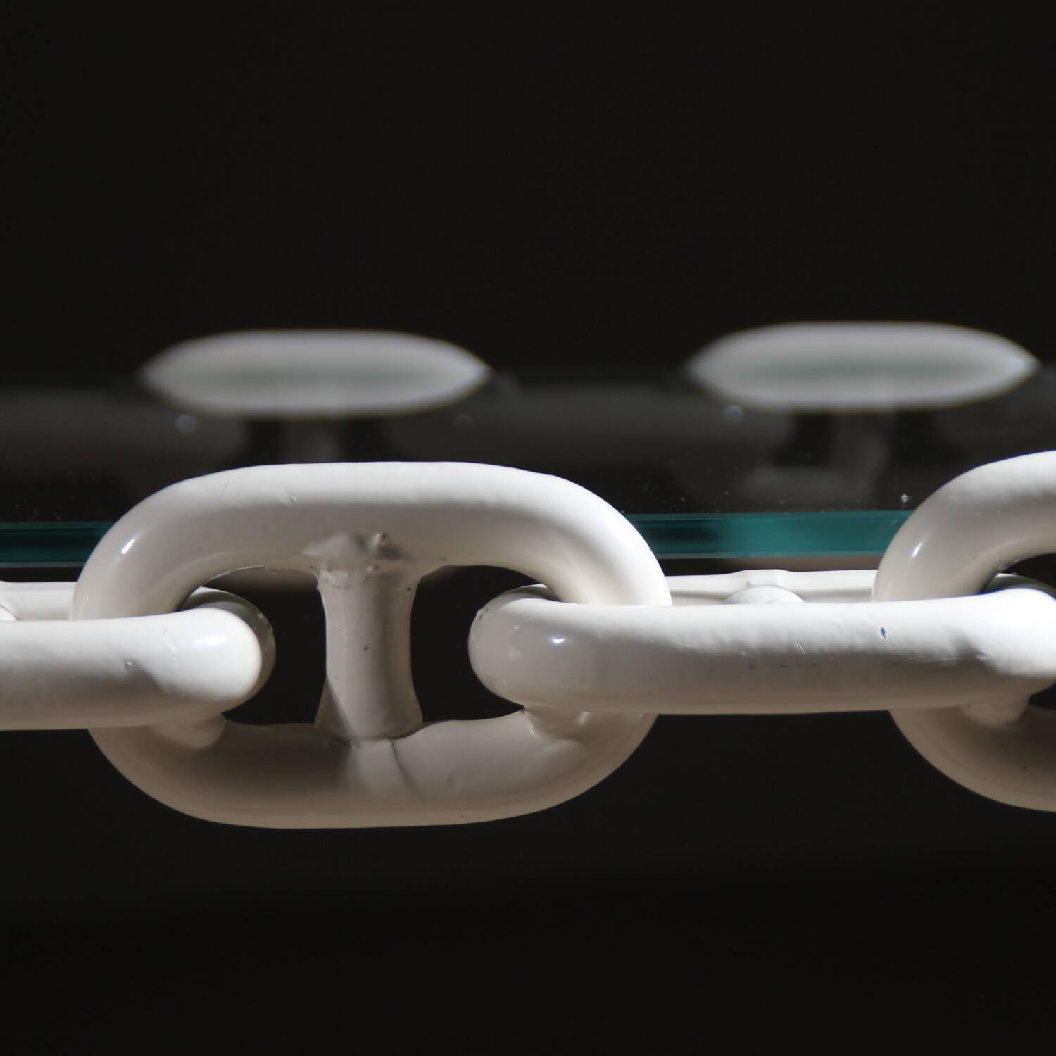 Brutalist Chain Link Coffee Table | France 1970s