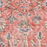 7x10 Pale Red Beige Turkish Area Rug, 209x308Cm SK 21028