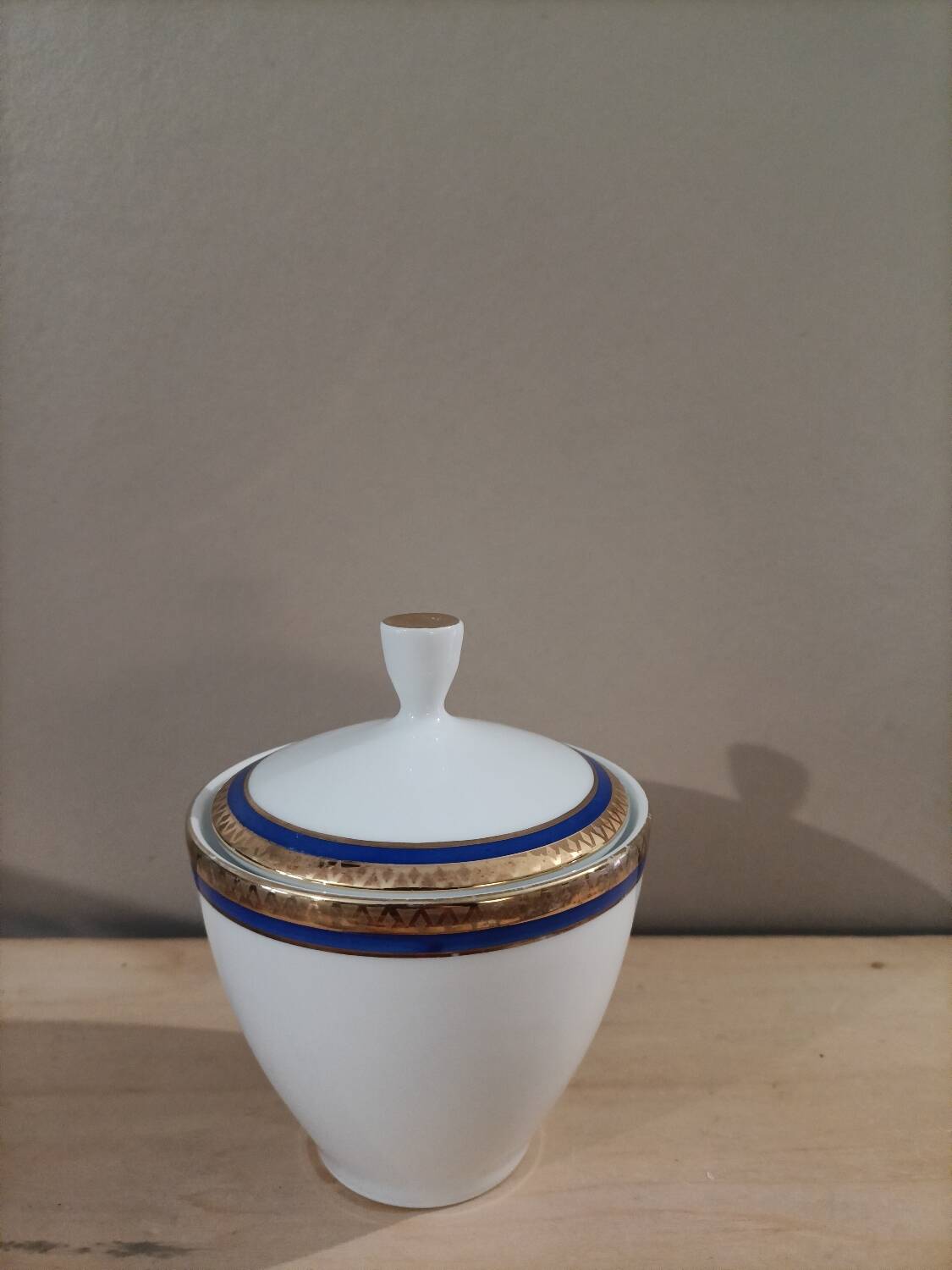 Retro sugar bowl Hertel Jacob Bavaria Germany