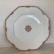 Octagonal plate thousand roses pyramid field Haviland Limoges