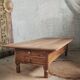 Old and large coffee table