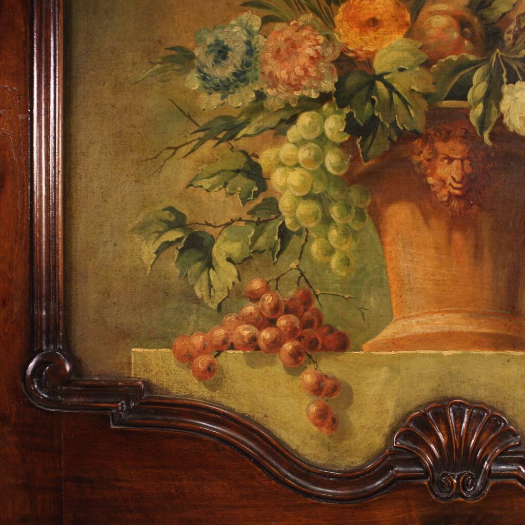 Miroir de cheminée italien du XXe siècle